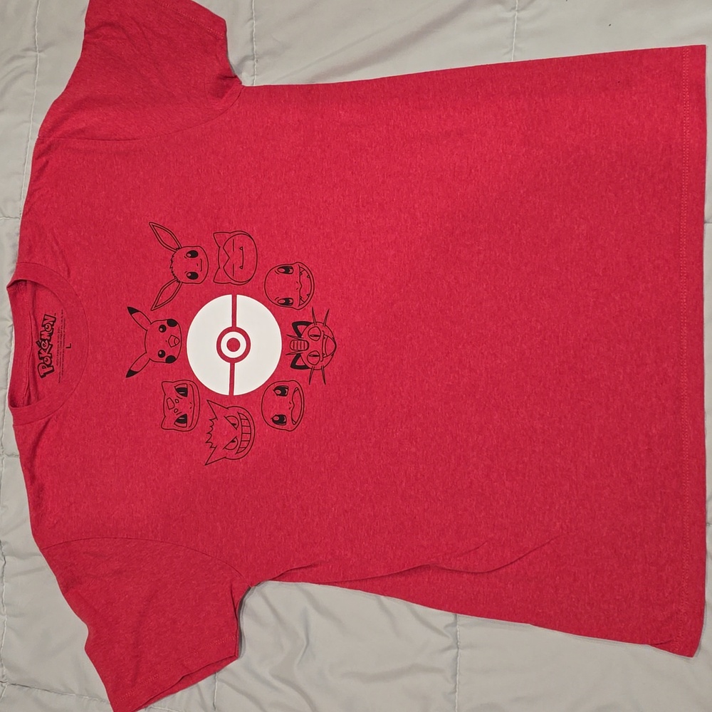 Red Pokémon Logo Tee